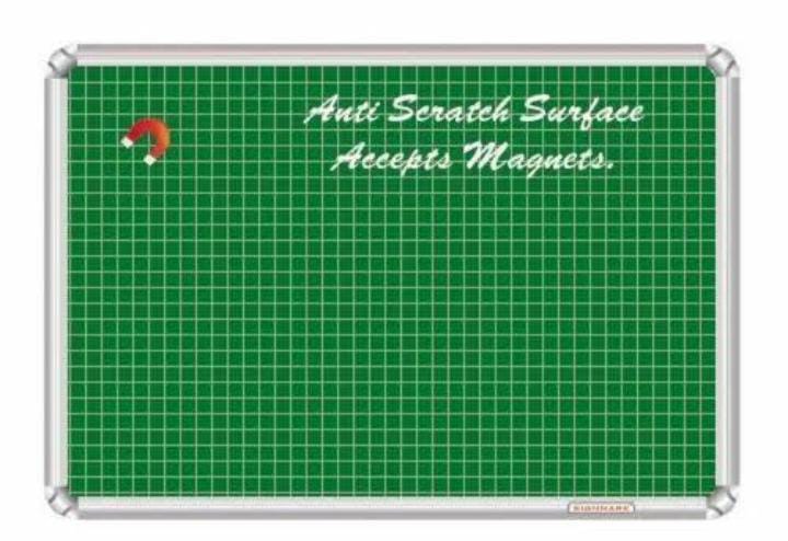 Graph Magnetic Board - Color: White