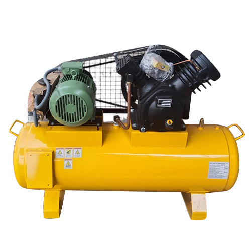 Two Stage Air Compressor - Mild Steel, Electric Powered, Lubricated Type | 1-2 Years Warranty, Ideal for Industrial Usage in Factories and Workshops