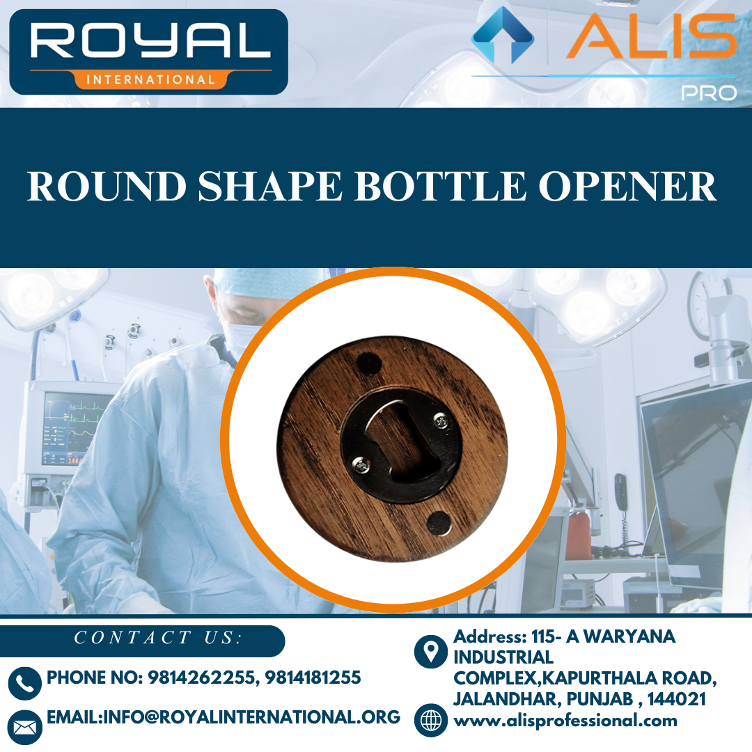 Round Shape Bottle Opener