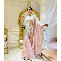 Baby Pink Heavy Anarkali Suit