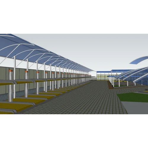 Walkway Covering Structure