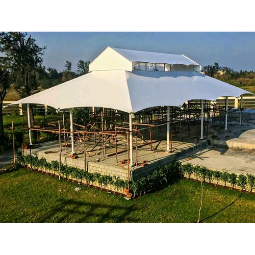 Modular White PVC Tensile Structure