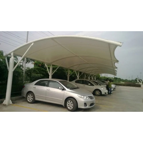 Dome Car Parking Tensile Structure - Coating Type: Coated