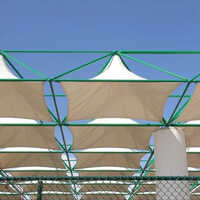 Swimming Pool Shed - Pvc, Industrial Use, White | Waterproof, Fireproof, Heat Resistant, Uv Resistant, Coated Finish