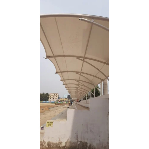 Tensile Fabric Cantilever Structure