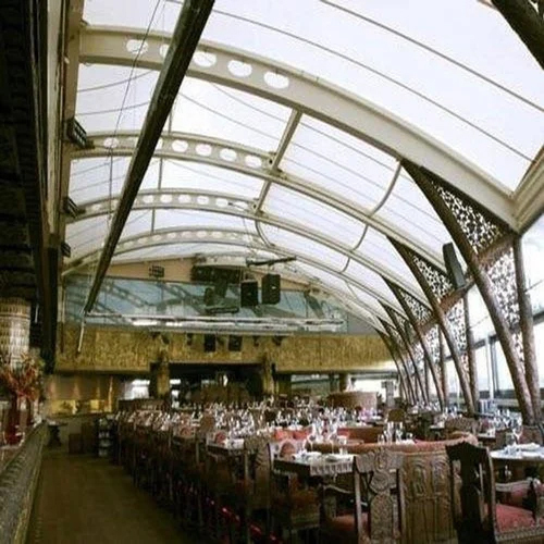 Restaurant Tensile Roofing Structure - Coating Type: Coated