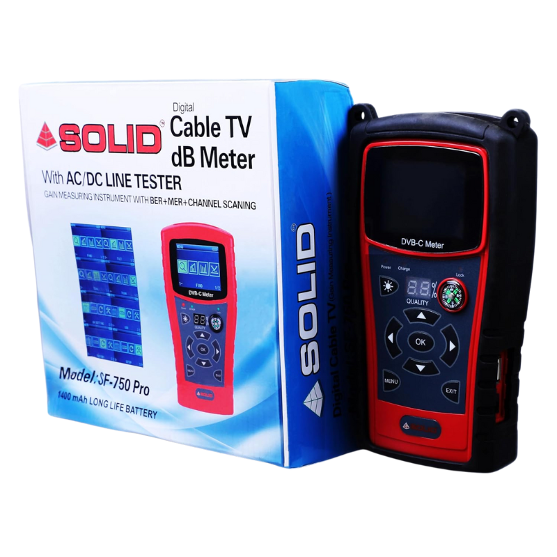 Solid Sf 750 Pro Satellite Db Meter - Application: Industrial