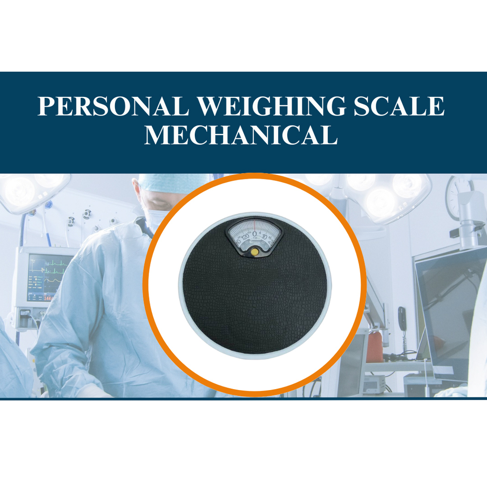 Personal Weighing Scale Mechanical - Color: Black