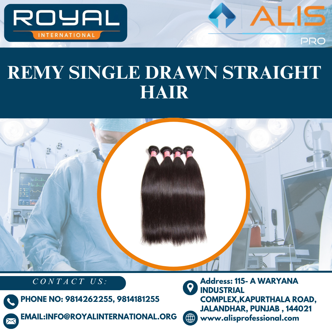 Remy Single Drawn Straight Hair