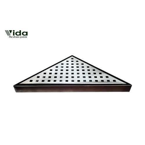 Vida Corner Drain Stainless Steel 304 Grade