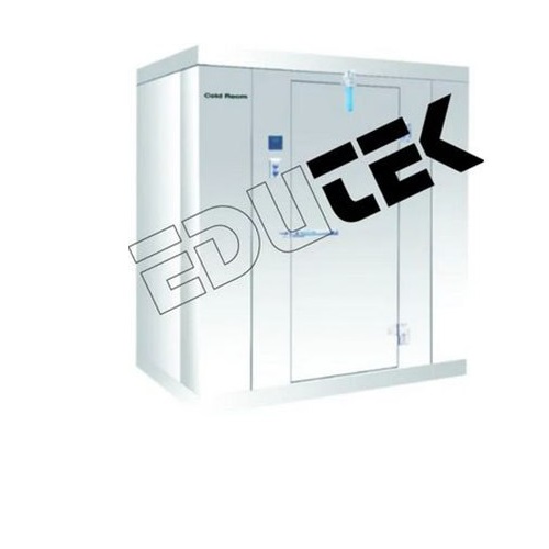Mortuary Cold Storage System - Mild Steel Body, White Finish | 220-440 Volt, Cold Room Design, Features Hermetically Sealed Compressor, Moveable On Casters