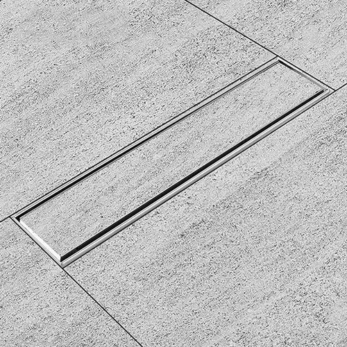 Stainless Steel 304 Grade Tiles In Channel Drain For Bathroom Use