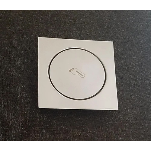Vida Stainless Steel 5 x5 Square Popup Floor drain Finish Glossy