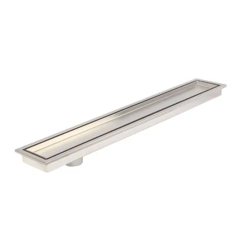 Vida Stainless Steel 304 Grade Tiles & Marble Insert Floor Drain Heavy Duty - Color: Silver