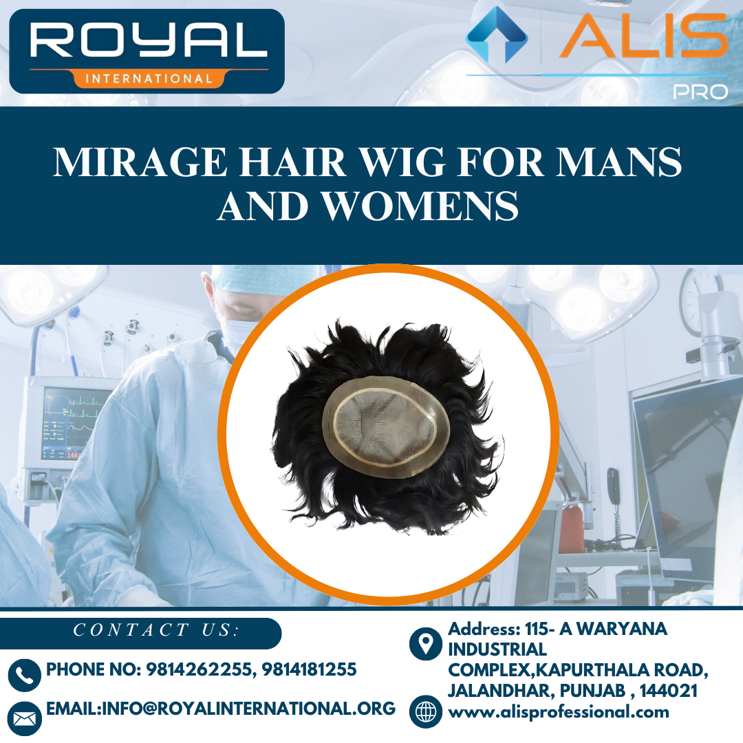 Mirage Hair Wig For Mans And Womens