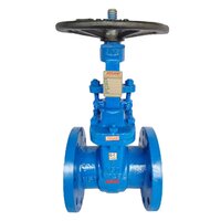 Cast Gate Valve - Stainless Steel , Pneumatic Plug Valve With Flange Connection For Industrial Water Applications