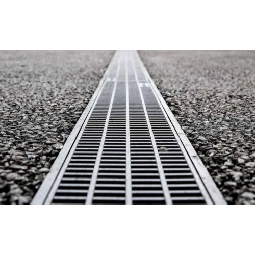 Stainless Steel 304 Grade Commercial Channel Drain Heavy Duty - Surface Finishing: Polished