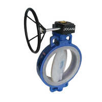 Ptfe Lined Butterfly Valve - Durable Ptfe Material, Various Sizes Available | Galvanized Surface, Corrosion And Temperature Resistant