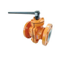 Ptfe Lined Ball Valve - High-quality Ptfe, Various Sizes Available, Galvanized Corrosion-resistant Surface, Industrial Water Flow Regulation