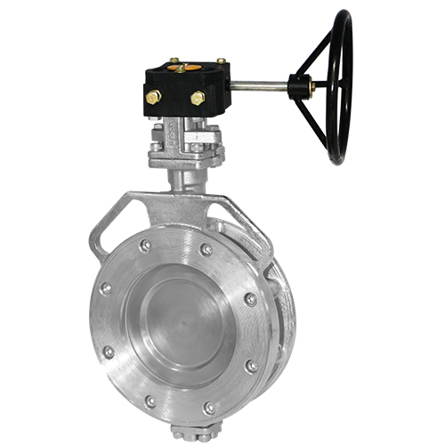 Offset Disc Design Butterfly Valve - Material: Stainless Steel