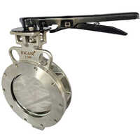 Stainless Steel 3 Inch Ptfe Lined Wafer Type Butterfly Valve - Industrial Usage, Superior Durability And Performance