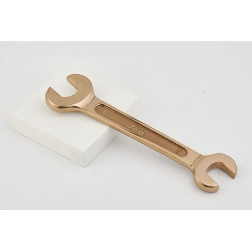 Copper Non-Sparking Double End Spanner - Aluminum, 06 x 07 mm | Industrial Grade, Corrosion Resistant, 1 Year Warranty