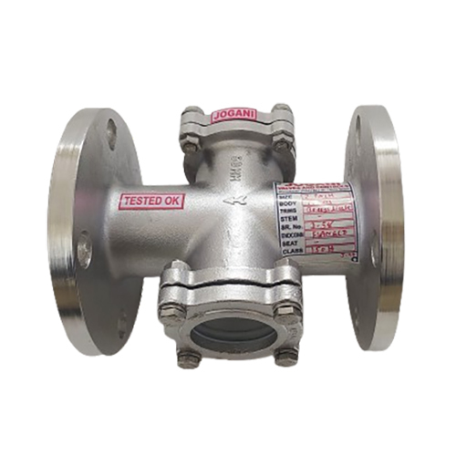 Double Window Sight Glass Valve