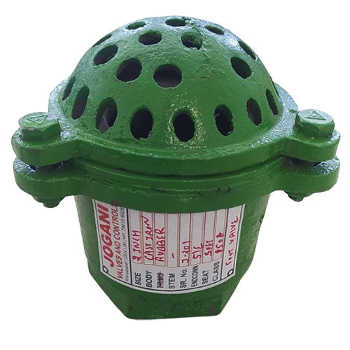 Green Type Foot Valve Screwed End - Color: As Per Requirement