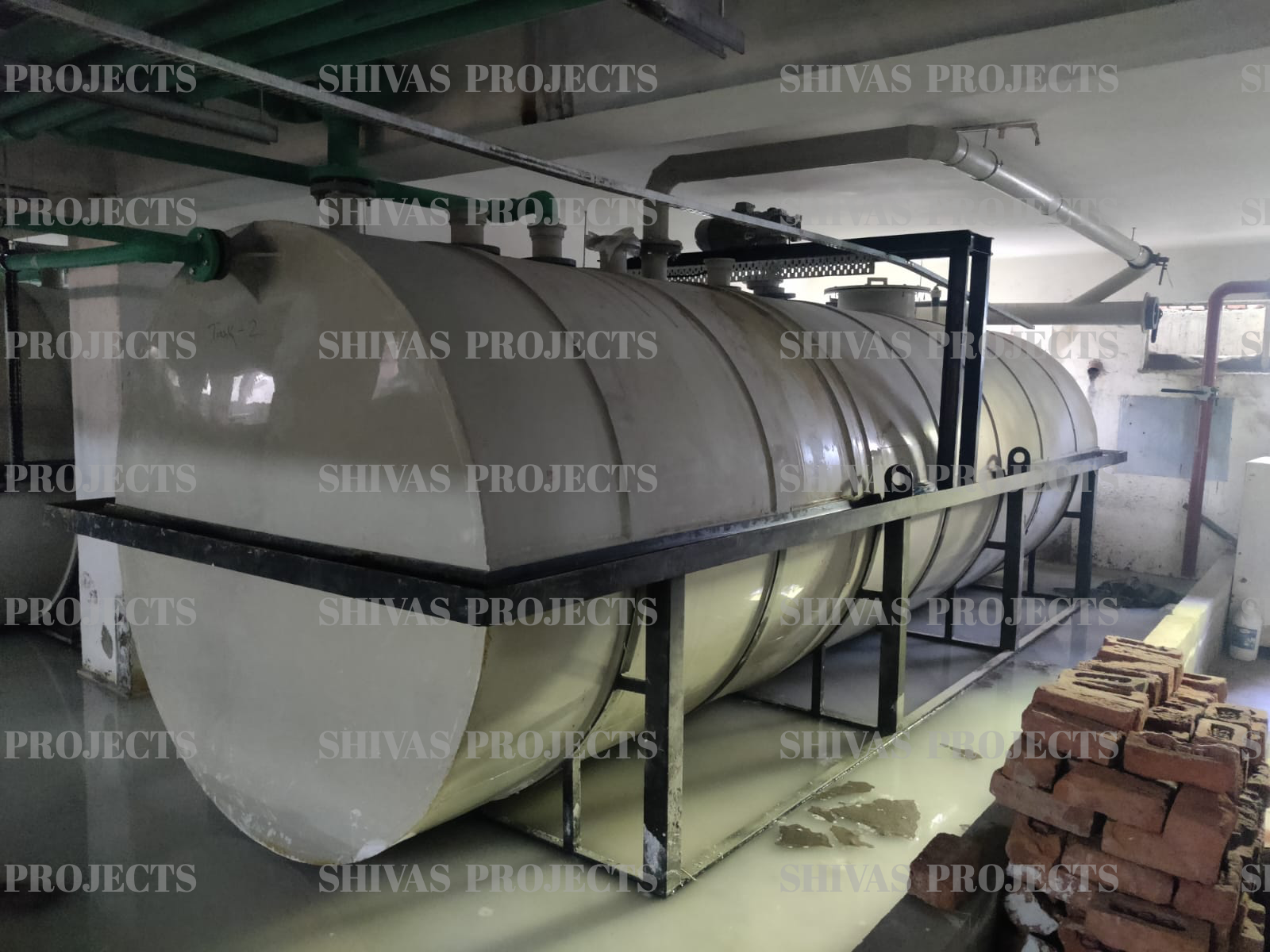 Acid Storage Tanks - Mild Steel, 1000 To 50000 Liter Capacity | Industrial Application, Over 10000 Liters Storage Capacity