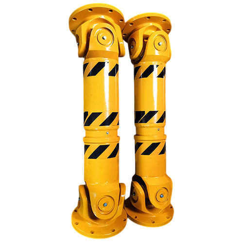 Double Joint Cardan Shaft - Color: Yellow