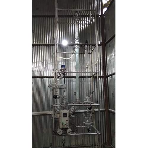 Glass Reaction Cum Distillation Assembly