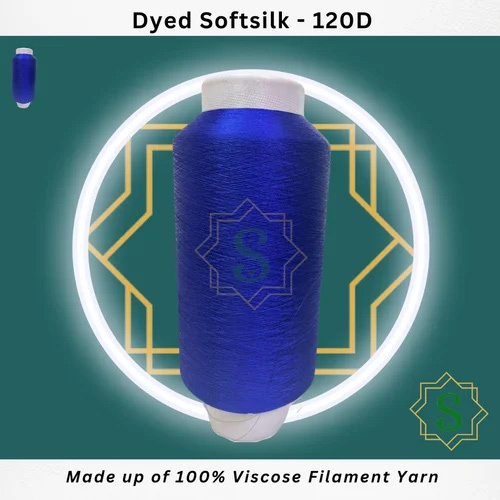 120D Dyed Soft Silk Yarn