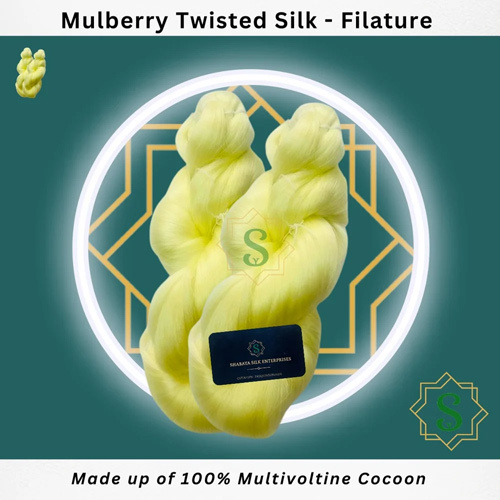 Twisted Silk Yarn - Attributes: Light In Weight