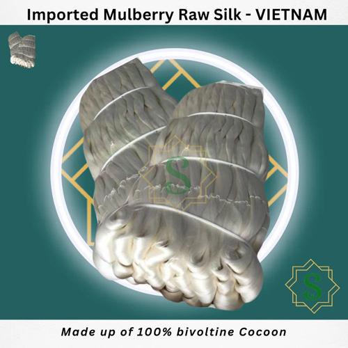 Imported Vietnam Raw Silk