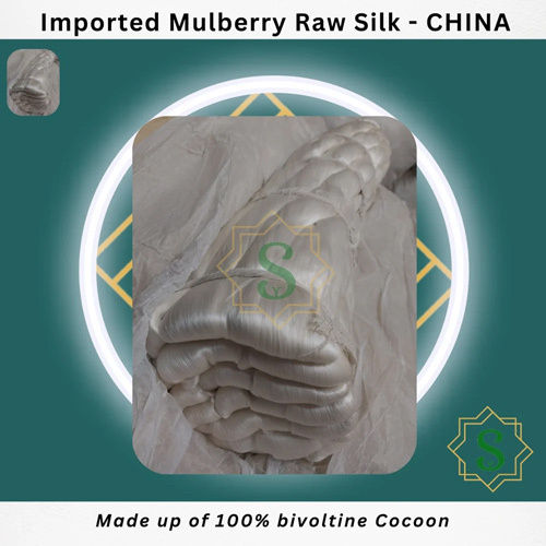 Imported Mulberry Raw Silk Yarn - Attributes: Light In Weight