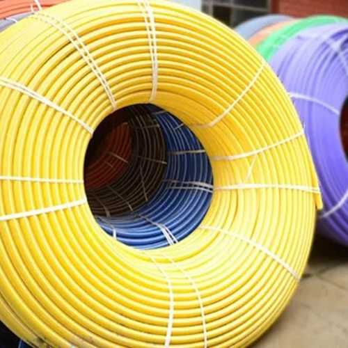 Yellow Hdpe Plb Duct - Length: 500  Meter (M)