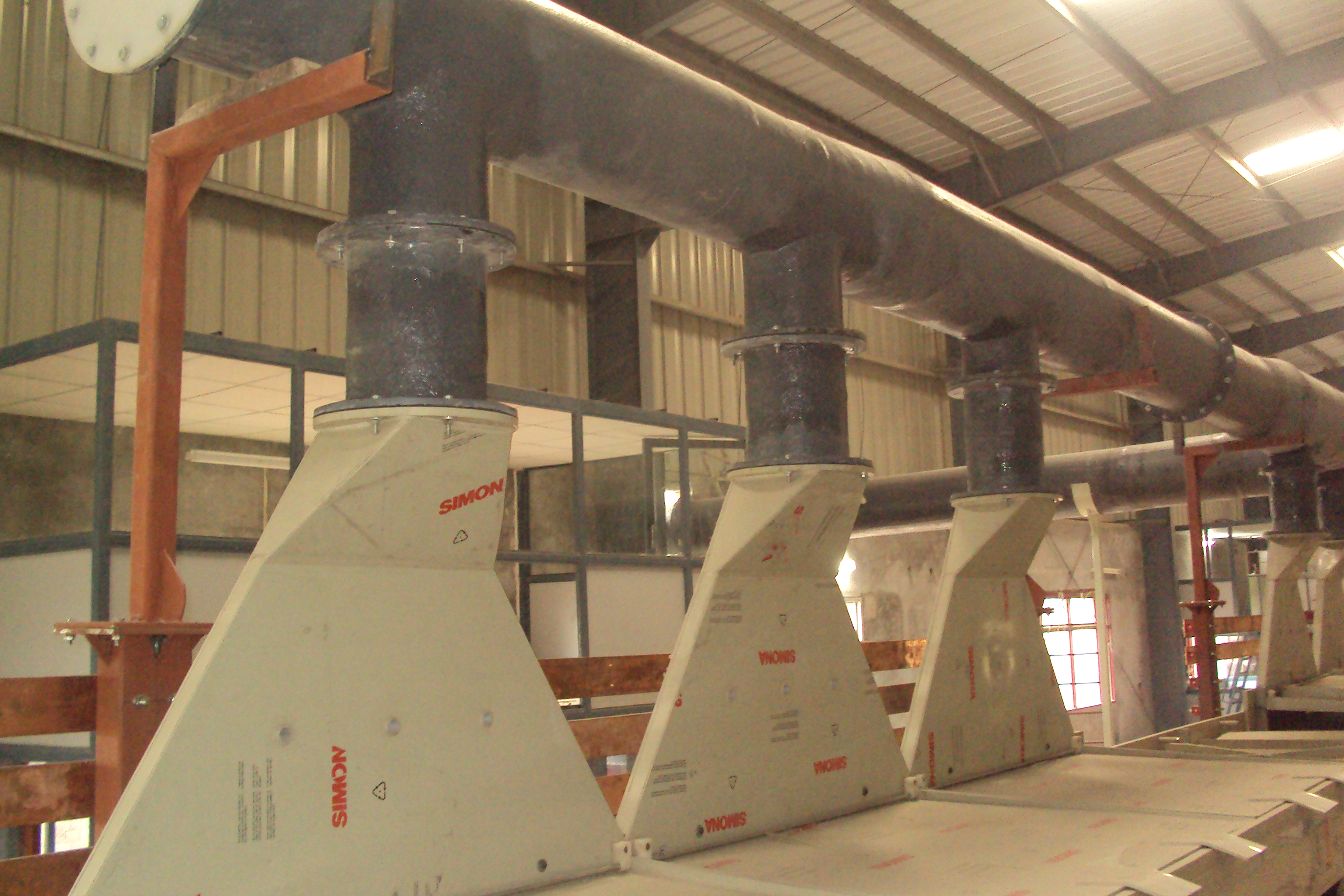 Fume Extraction System - Material: Mild Steel