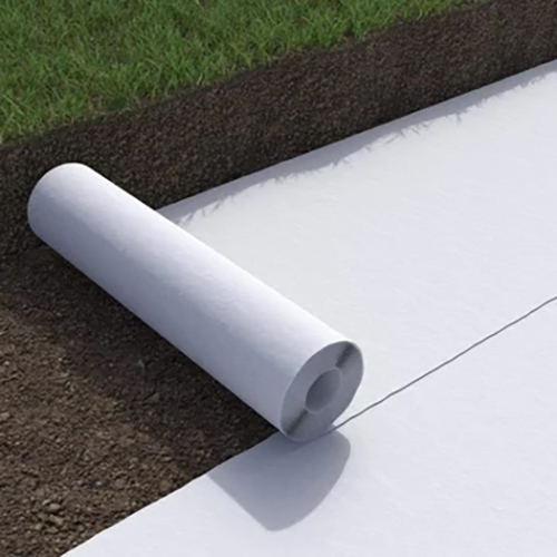 Ground Stabilisation Geotextile Fabric - Woven Plain Georgette, 100m x 100m, White, 1-5mm Thickness | Lightweight, Moisture Resistant, Erosion Control