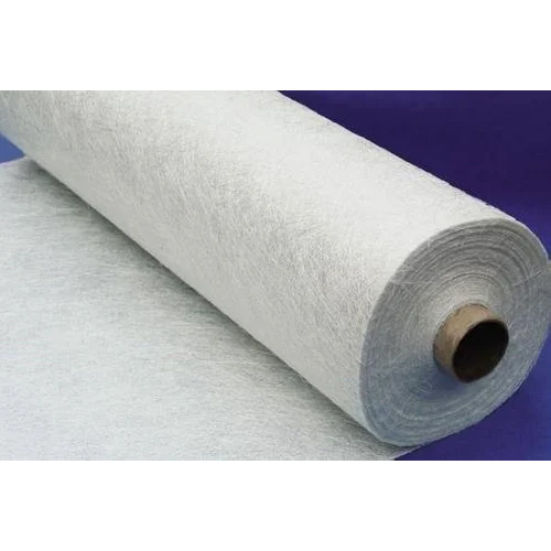Geotextile Fabric For Waterproofing - Non-Woven Plain Georgette, 100 Meters Length, Pristine White Color | Ideal for Waterproofing Applications
