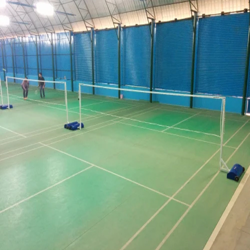 Rubber Badminton Court Flooring Service