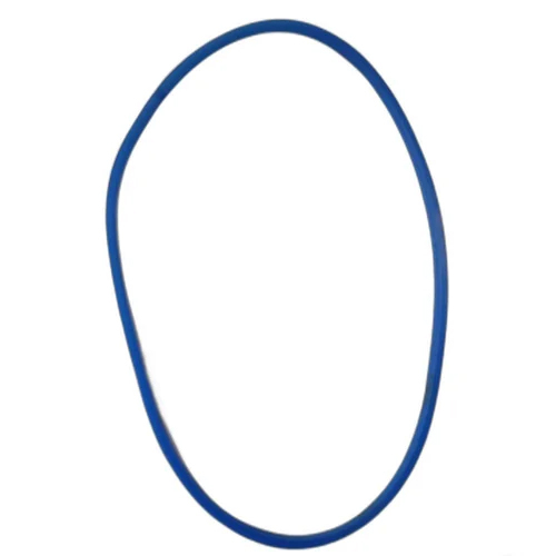 Blue Silicon O Ring - Silicon Material, 5 Inch Diameter, 85 Shore A Hardness | Block Liquids and Gases, Stylish Blue Color, Ideal for Pumps and Valves