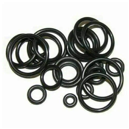 Nbr O Ring - Durable Rubber, Various Sizes, Black Color | High-Quality Industrial Sealing Solution for Hydraulic Systems and Machinery