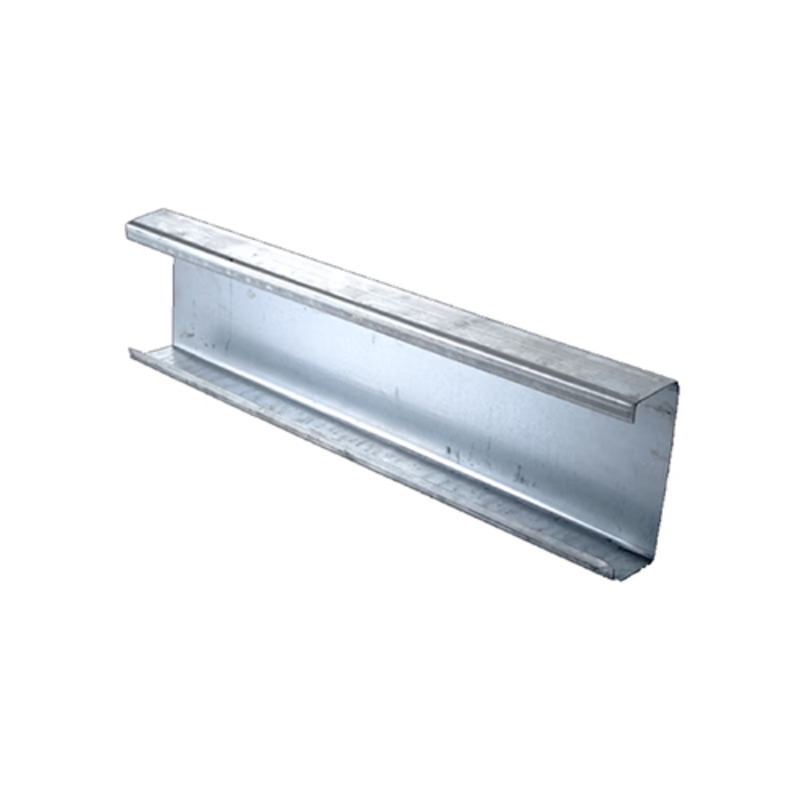 Galvanized Steel C Purlin - 1.5mm Thickness, Customizable Size, Polished Silver Finish | Corrosion Resistant, Durable Steel Structure Support