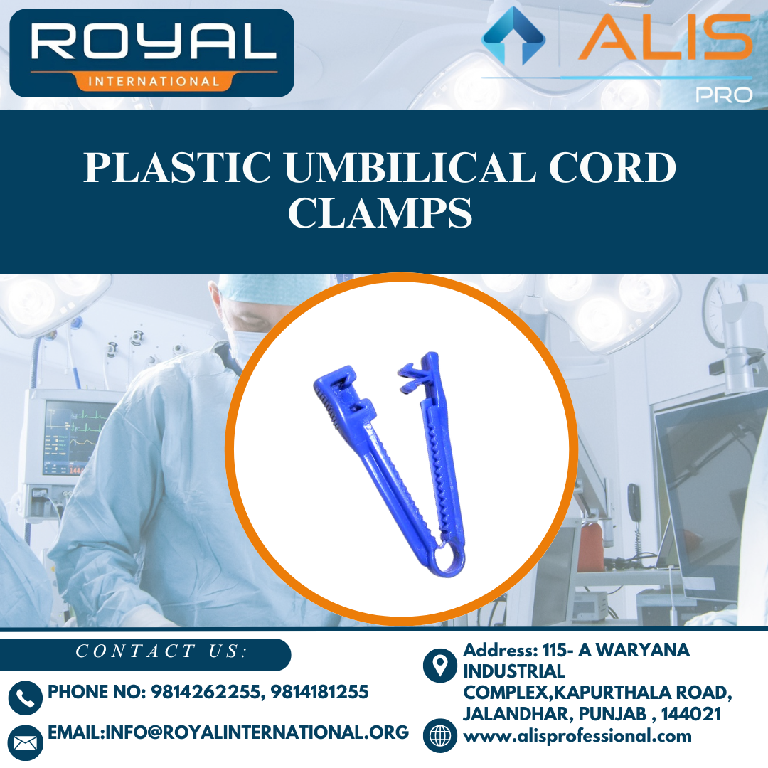 Plastic Umbilical Cord Clamps