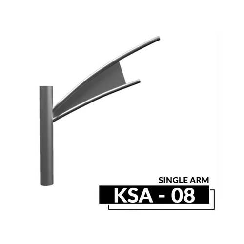 Ms Single Arm Lightiing Bracket - Color: Silver