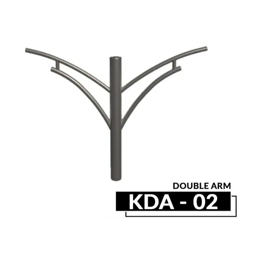Kda-02 Dual Arm Bracket - Color: Silver