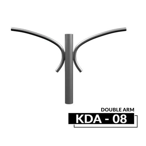 Kda-08 Double Arm Bracket - Color: Silver