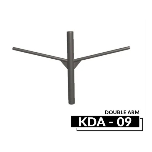 Ms Dual Arm Bracket - Color: Silver