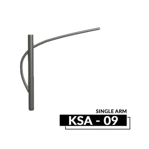1 Mtr. Single Arm Bracket - Color: Silver