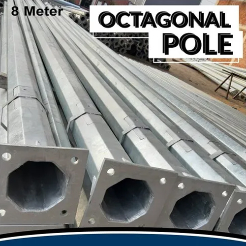 8 Meter Octagonal Poles